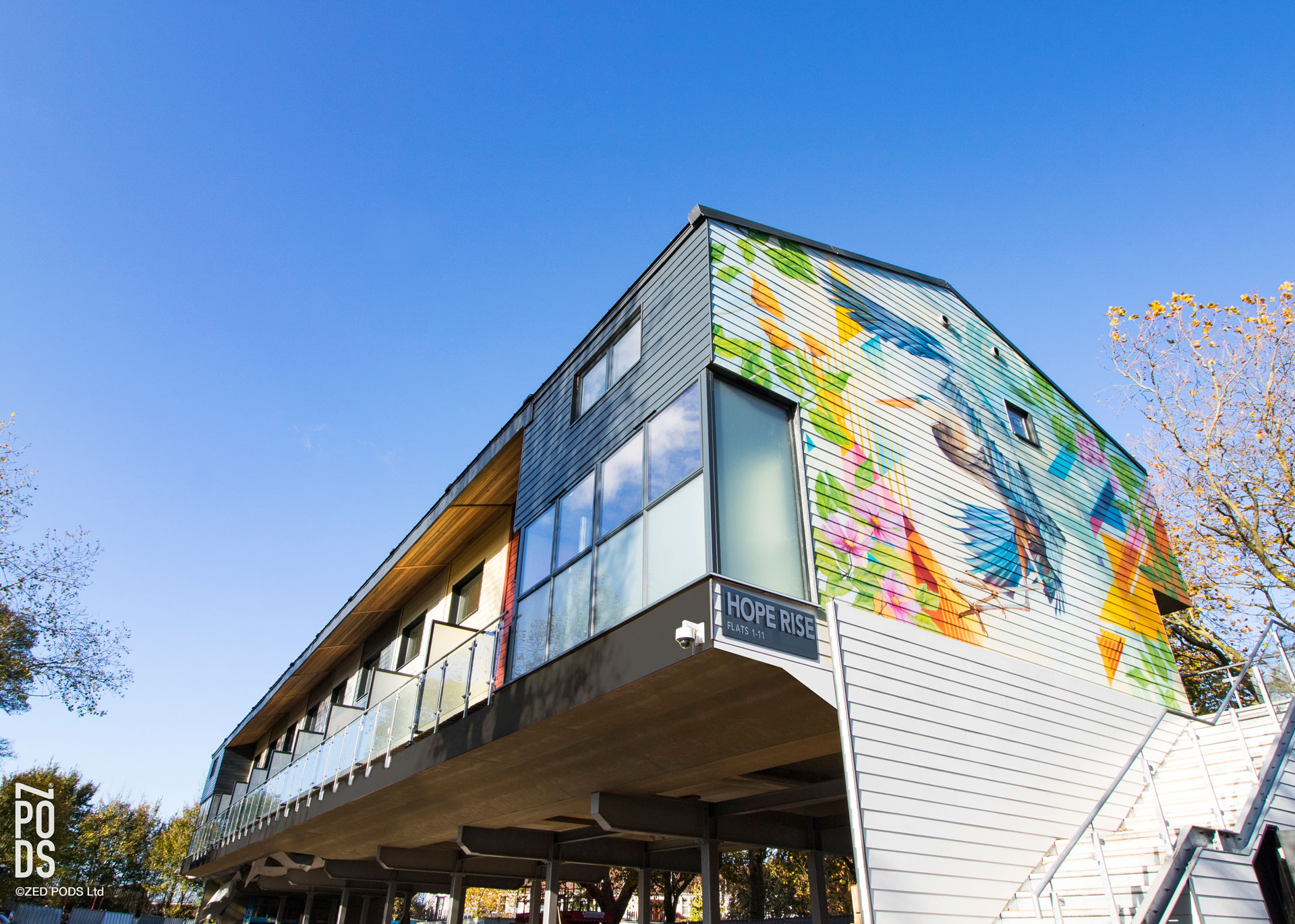 A colouful touch with Hardie® Plank exterior cladding on 'Hope Rise' Bristol City Council 